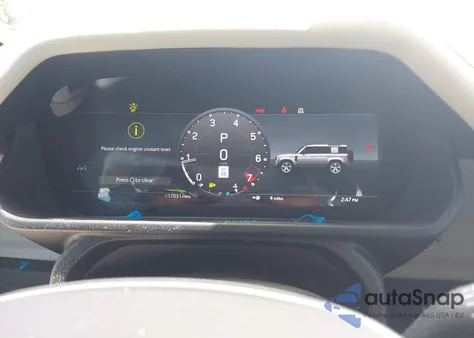 2024 Land Rover Defender 110 P300 из США, поврежденный, VIN SALEJ7EX0R2342155